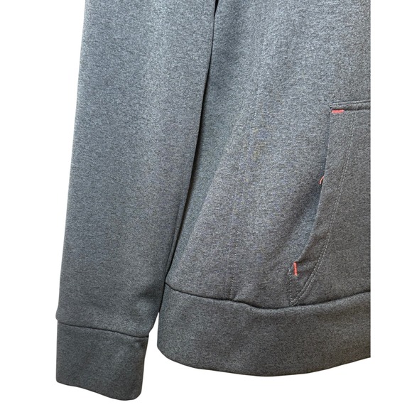 The North Face Gray Hoodie with Red Logo - Picture 6 of 10